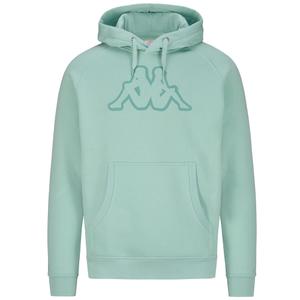 303wep0-a12-hooded-sweatshirt-kappa-zaiver-green-lichen-green-wasabi