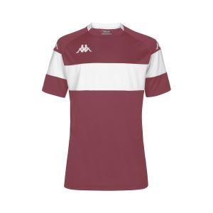 33133ww-a0m-jersey-kappa-dareto-red-granata-white
