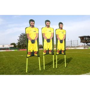 ta332-set-of-3-flexible-training-dummies-in-printed-polyester-powershot-yellow-one-size