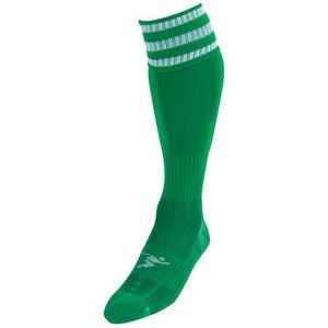 709bgw-children-s-3-band-socks-precision-pro-green-white