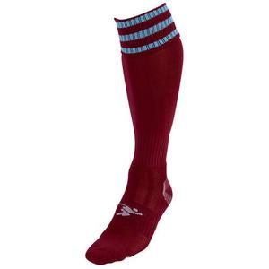 709bmk-children-s-3-band-socks-precision-pro-maroon-sky